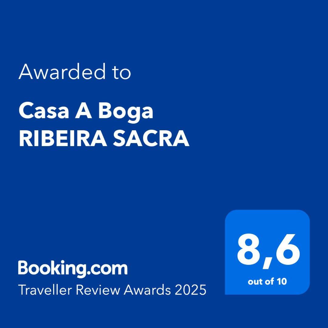 Casa A Boga Ribeira Sacra Villa Abeleda Kültér fotó